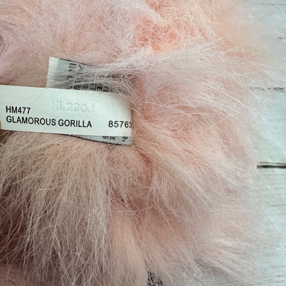 Vintage Ganz Glamorous‎ Gorilla Pink Plush 9" Stuffed Animal Toy No Code - Picture 6 of 7
